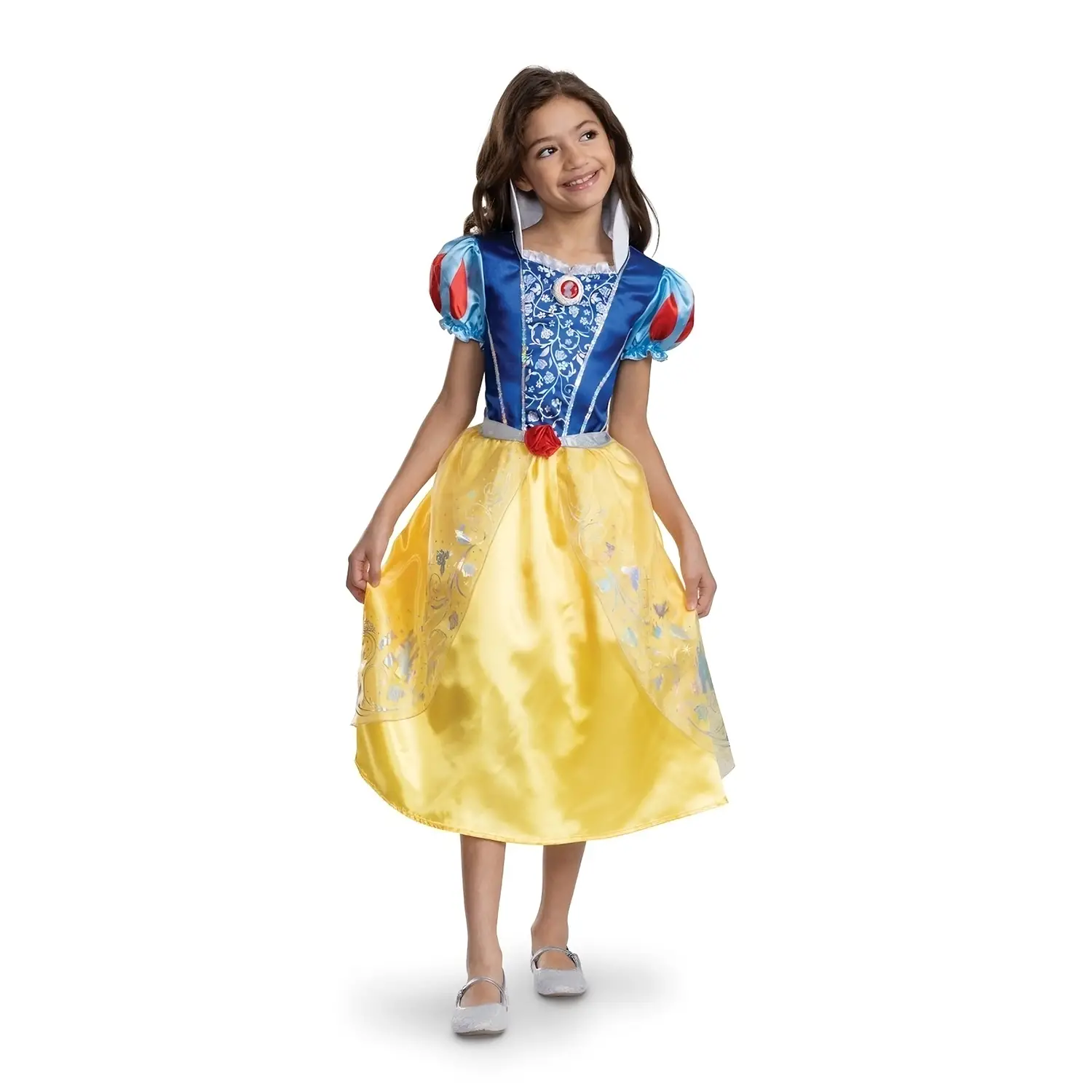 Costume Biancaneve per Bambine - Taglia M - 7/8 Anni - abiti bambino e bambina