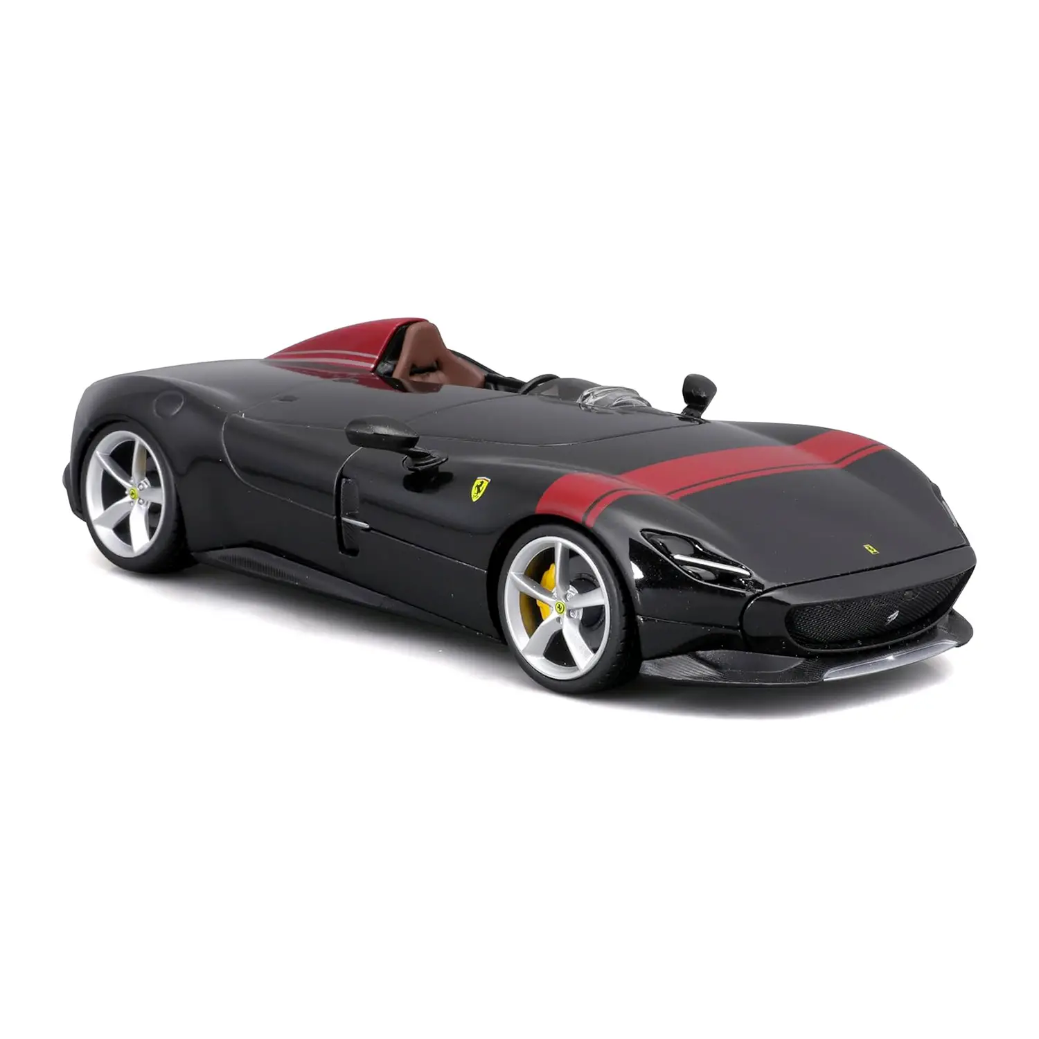 Ferrari Monza SP1 Race & Play Silver 1:24 - Modello Auto Collezionabile - modellini