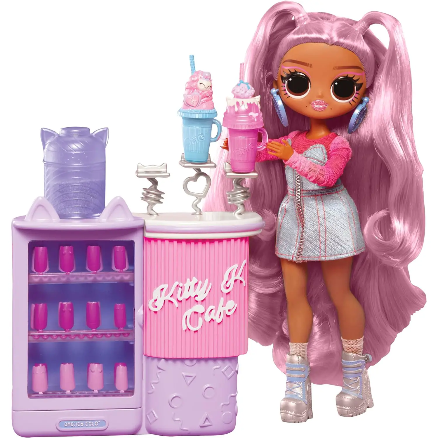 LOL Surprise OMG Sweet Nails Kitty K Café - collezionabili bambina