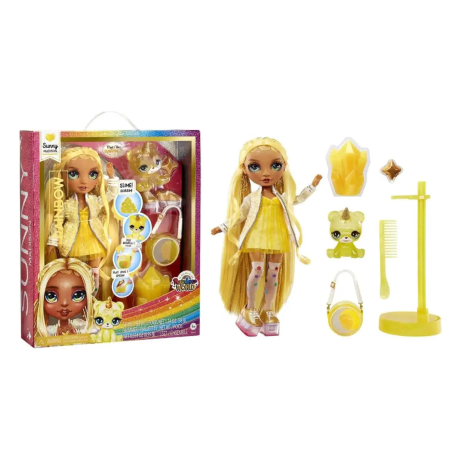 Rainbow High Classic Fashion Doll Sunny - collezionabili bambina