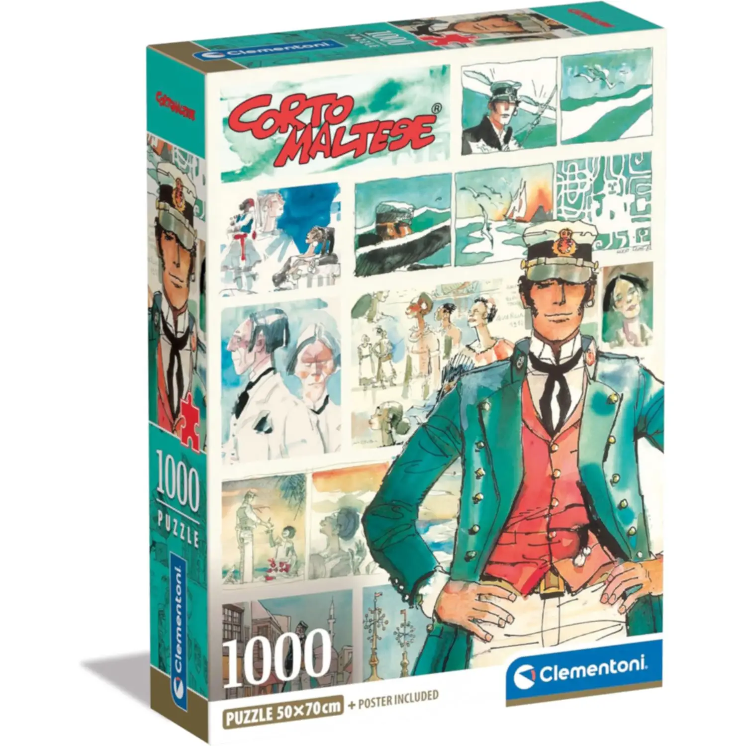 Puzzle 1000 Pezzi Hqc Corto Maltese - puzzle adulti