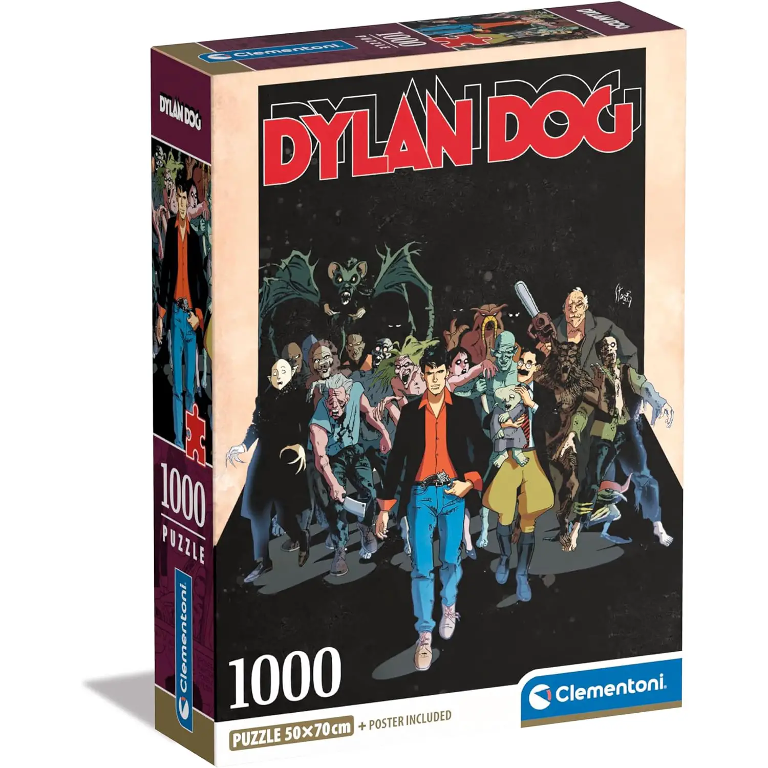 Puzzle 1000 Pezzi Hqc Dylan Dog - puzzle adulti