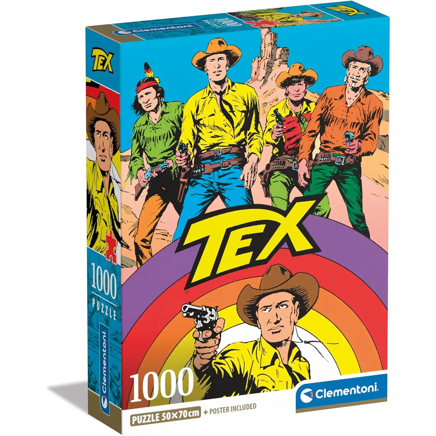 Puzzle 1000 Pezzi HQC Tex - puzzle adulti