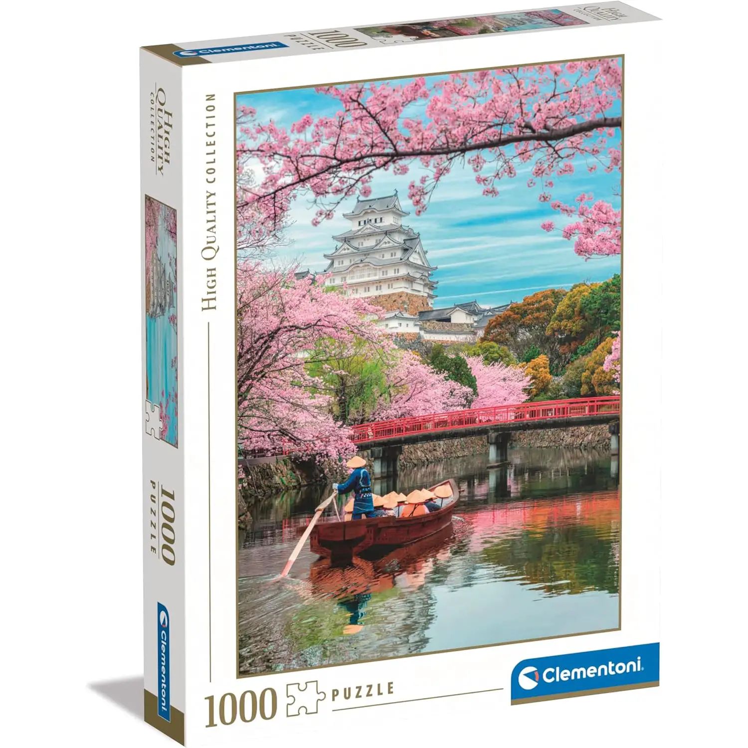 Puzzle 1000 Pezzi Hqc Himeji Castle in Spring - puzzle adulti