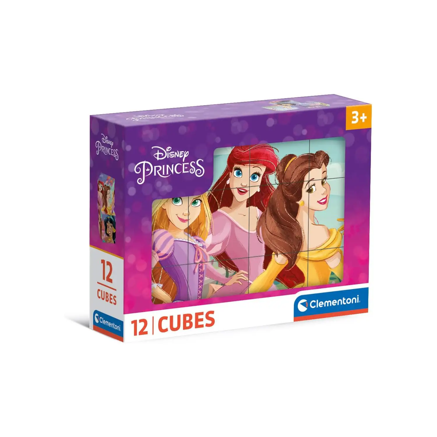 Cubi 12 Disney Princess - Puzzle in cartone