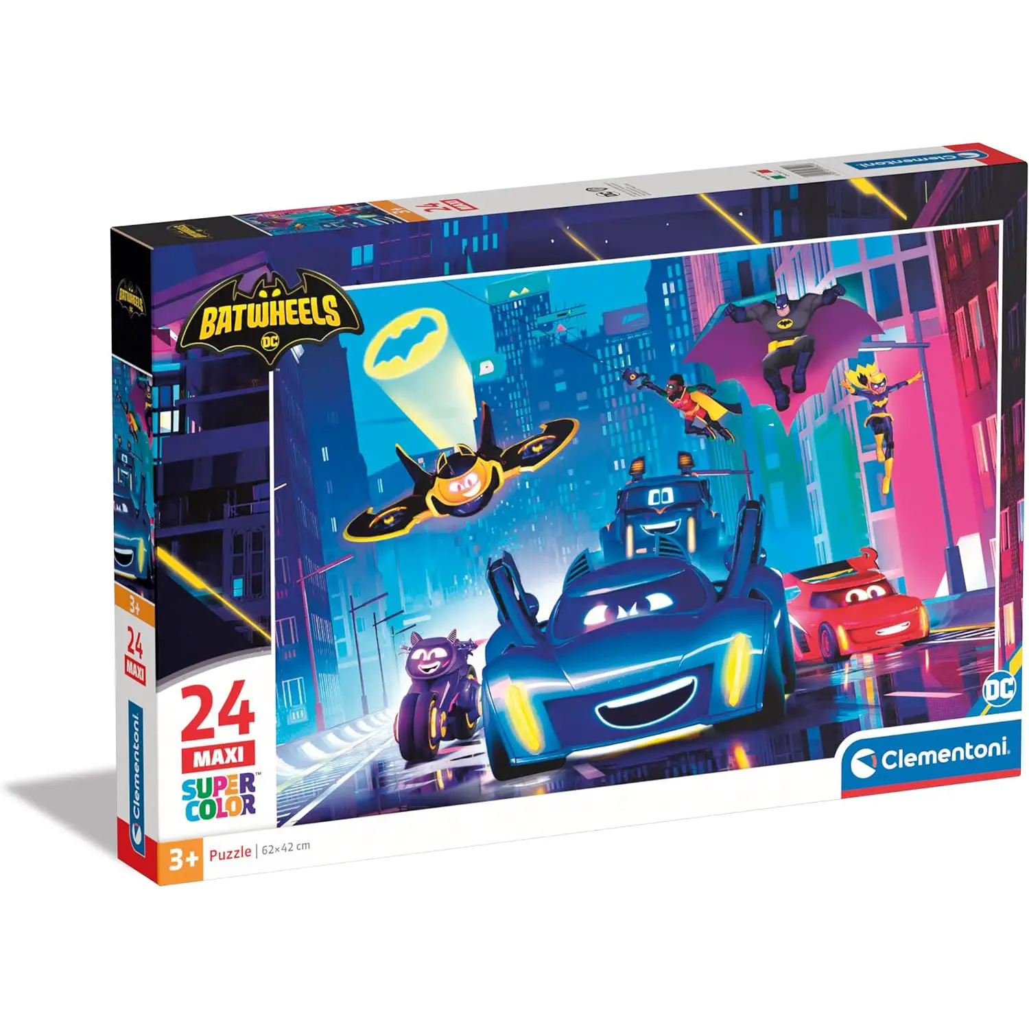 Puzzle 24 Pezzi Maxi Batwheels - Puzzle in cartone