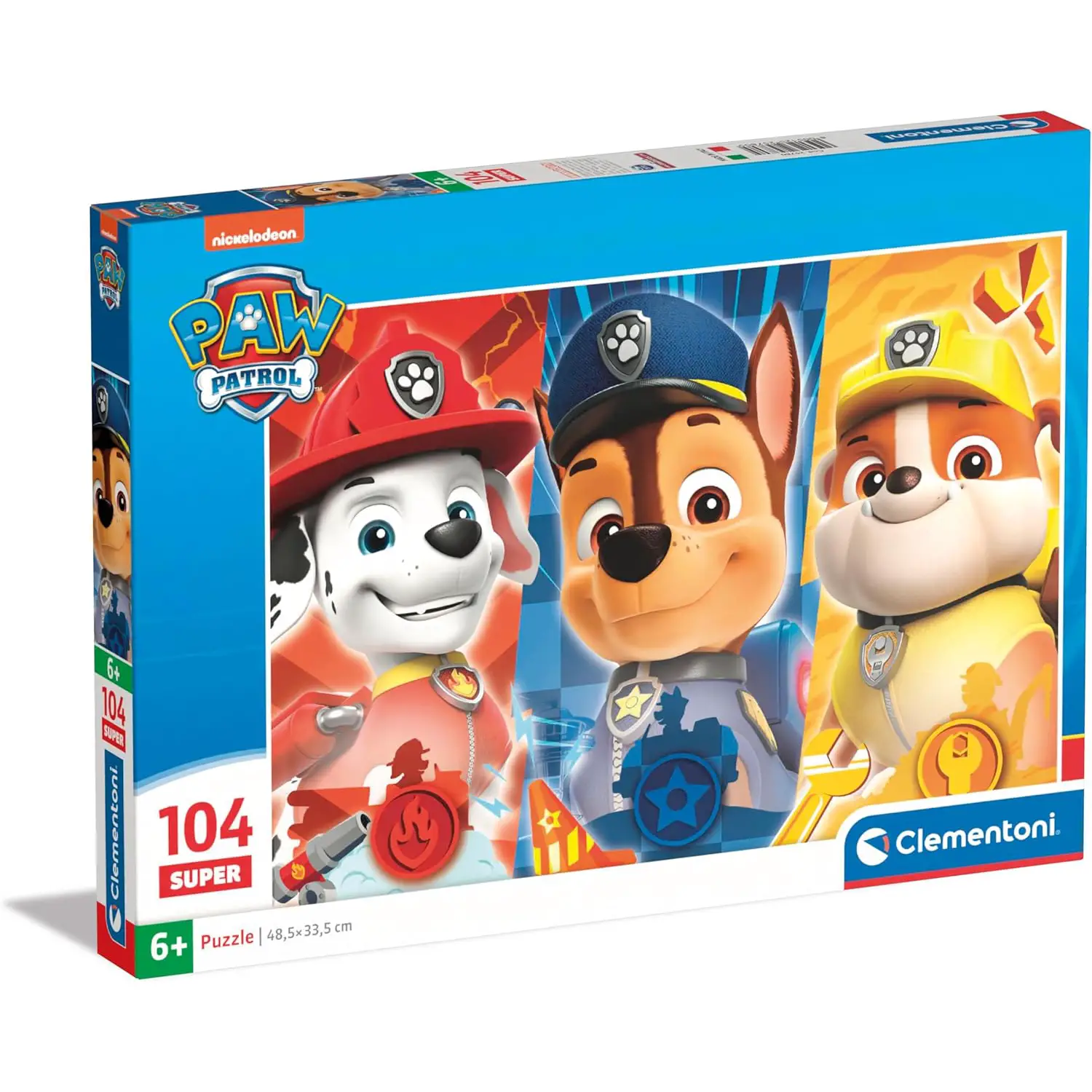 Puzzle 104 Pezzi Super Paw Patrol - Puzzle in cartone