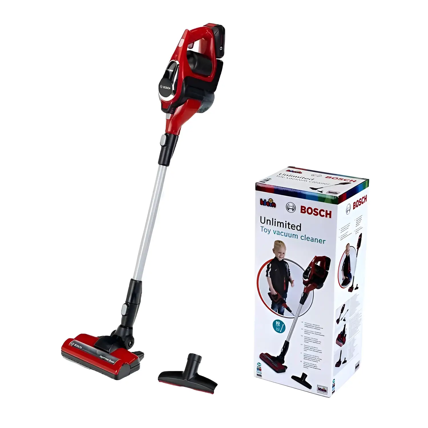 Aspirapolvere Giocattolo Bosch Unlimited Senza Fili per Bambini - Cucine e gioco simbolico