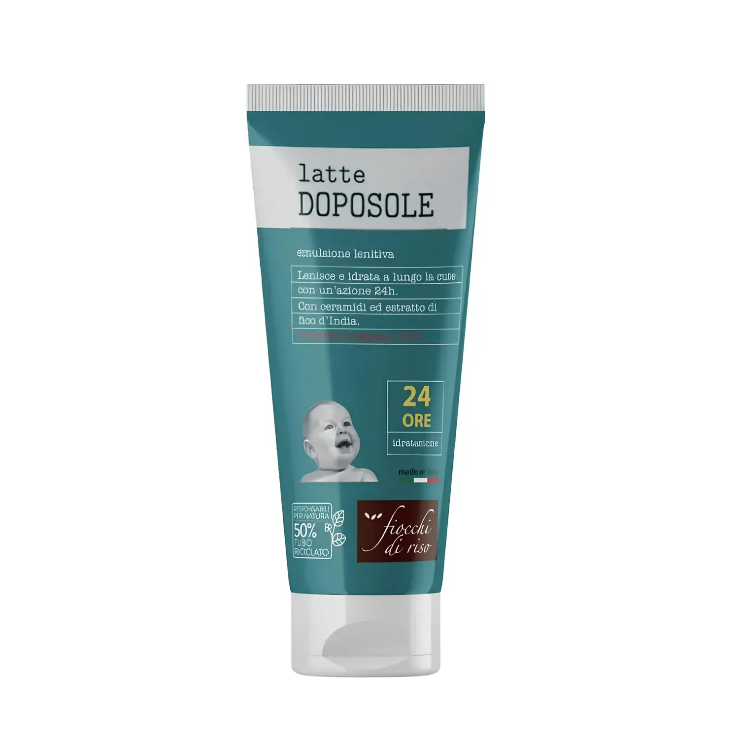 Latte Doposole Fiocchi di Riso 140ml in Tubo - creme solari