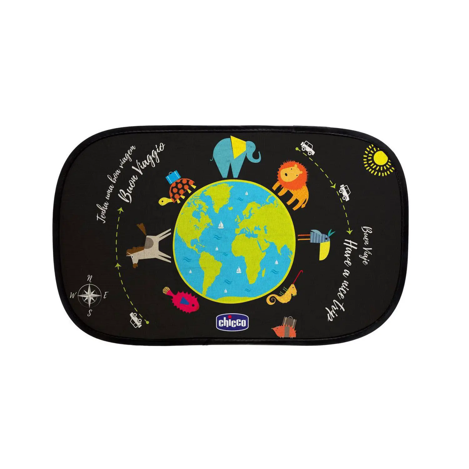 Tendine Parasole Auto 2 Pezzi - accessori