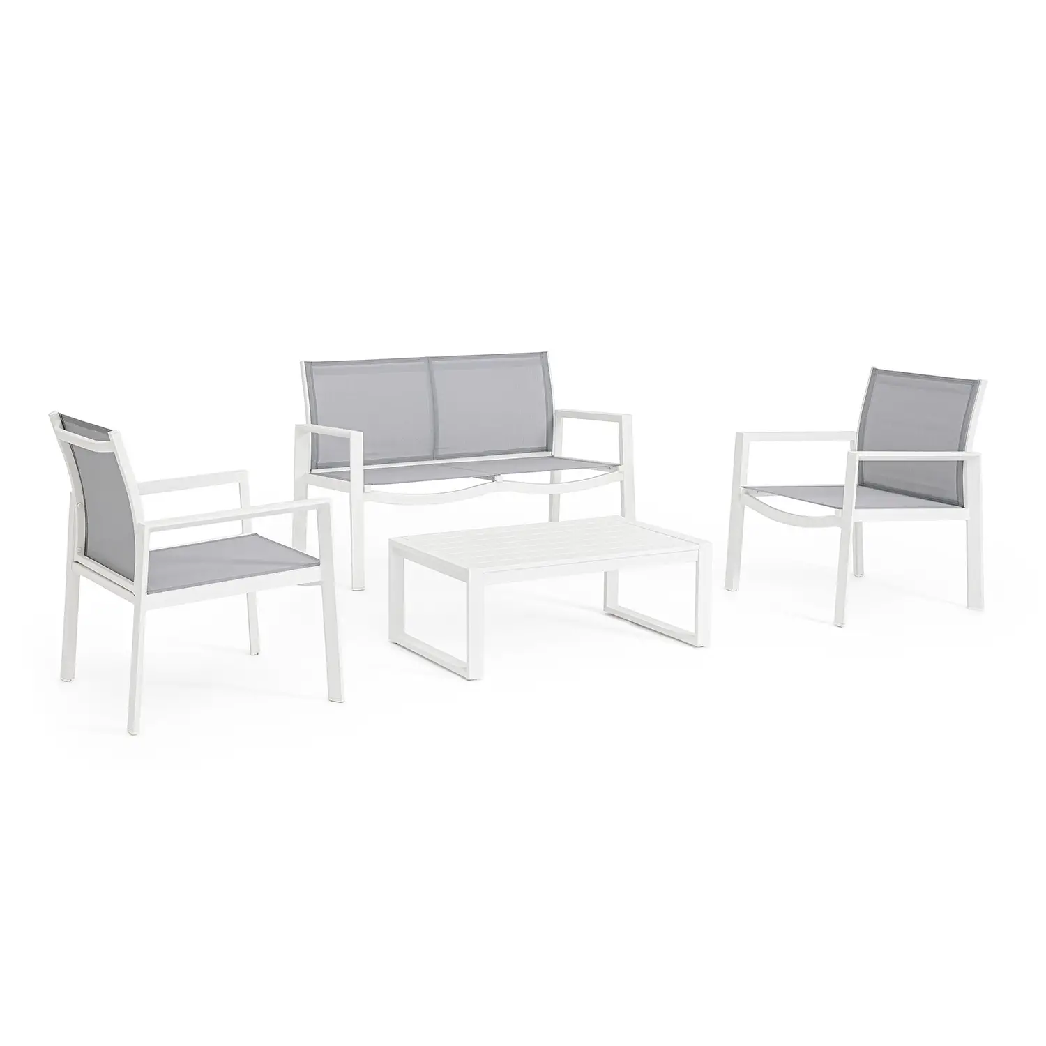 Kallen Set Salotto Bianco Bizzotto - set e salotti