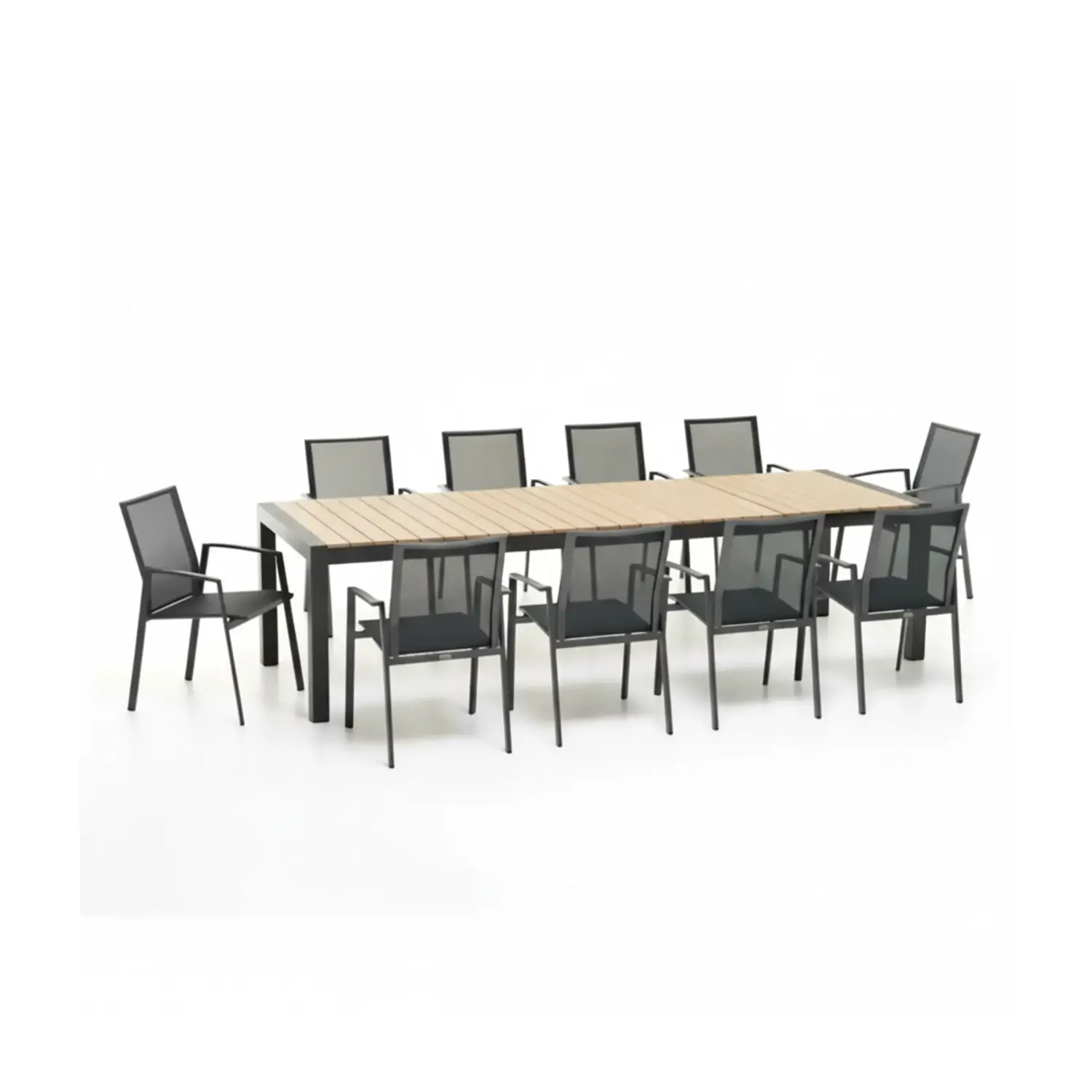 Tavolo Santorini Antracite Allungabile 220/292x100cm. - tavoli, sedie e poltroncine