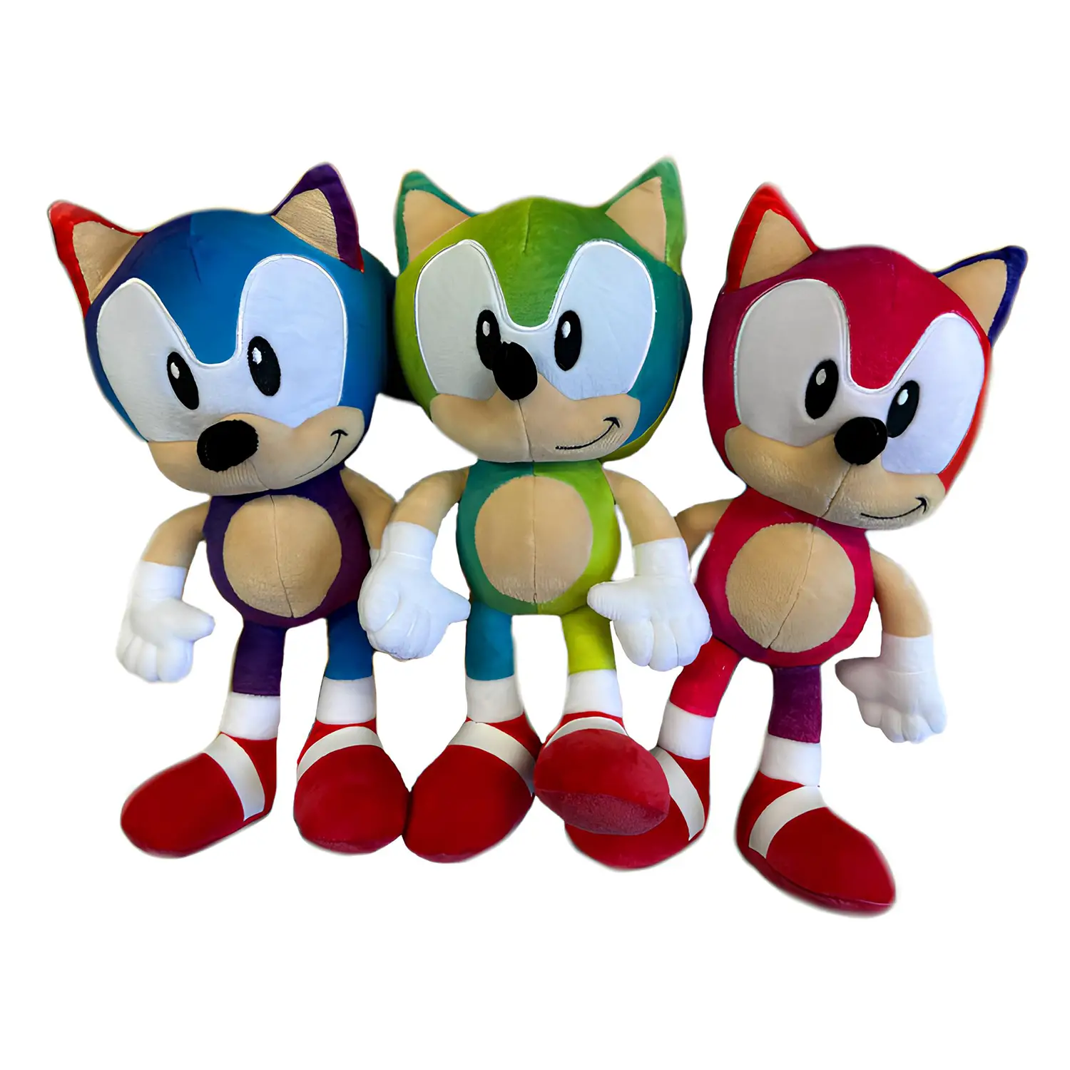 Peluche Sonic Colorato 30cm - Varianti Colori Assortiti - peluches 0/36 mesi