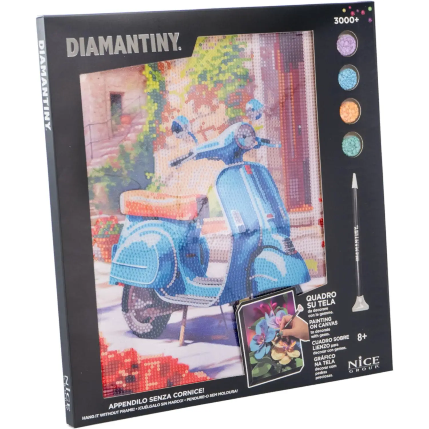 Diamantiny Quadro Retro Motorcycle - creatività