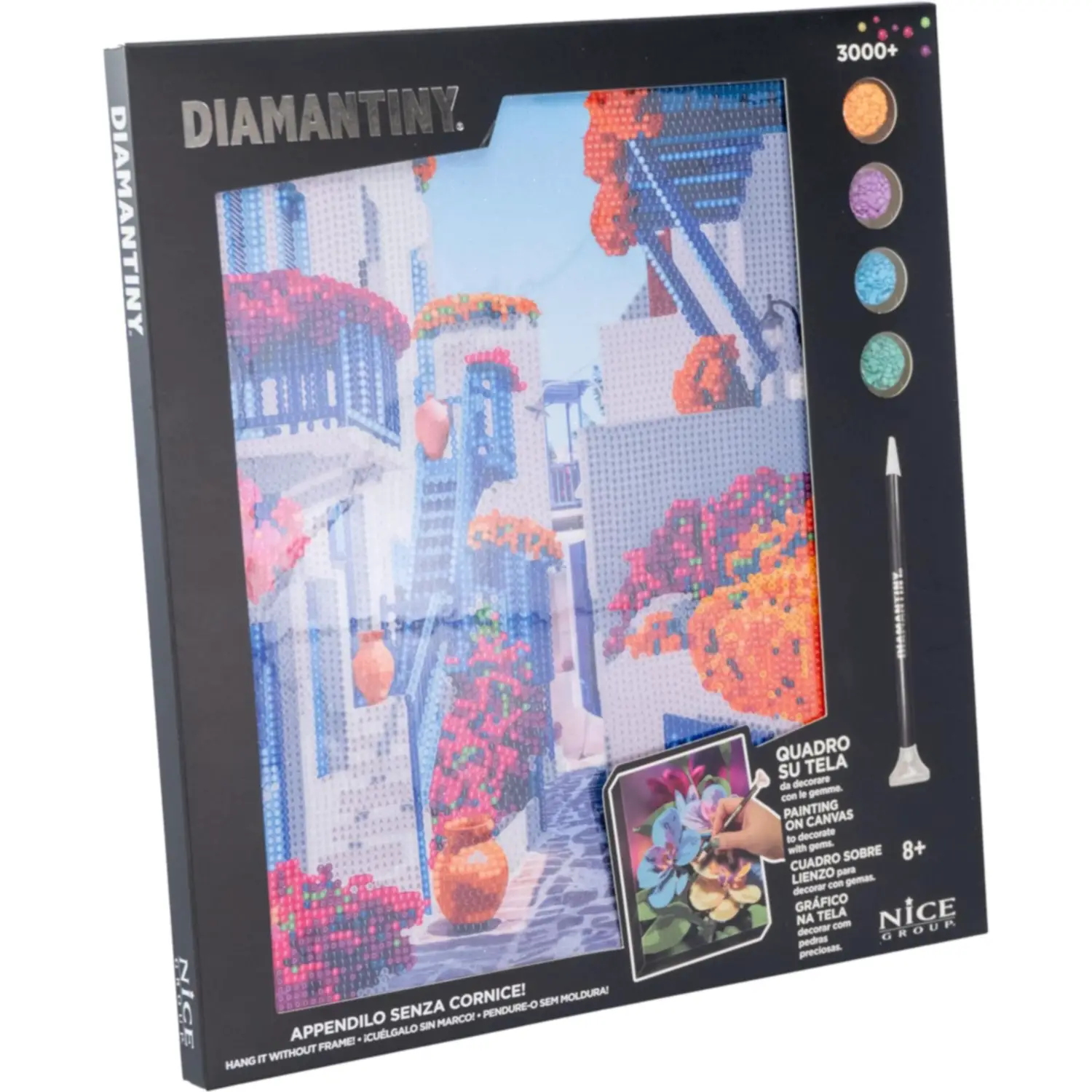 Diamantiny Quadro Blue Balconies - creatività