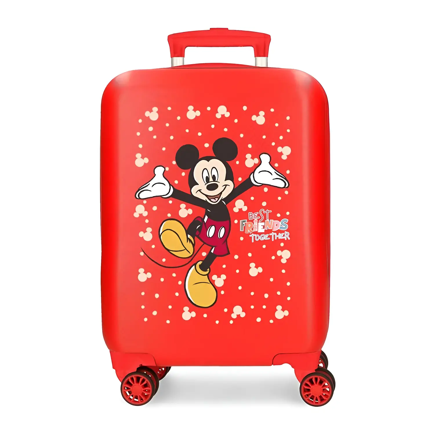 Mickey Best Friends Trolley Abs 50 Cm 4 Ruote Rosso - valige e borse da viaggio