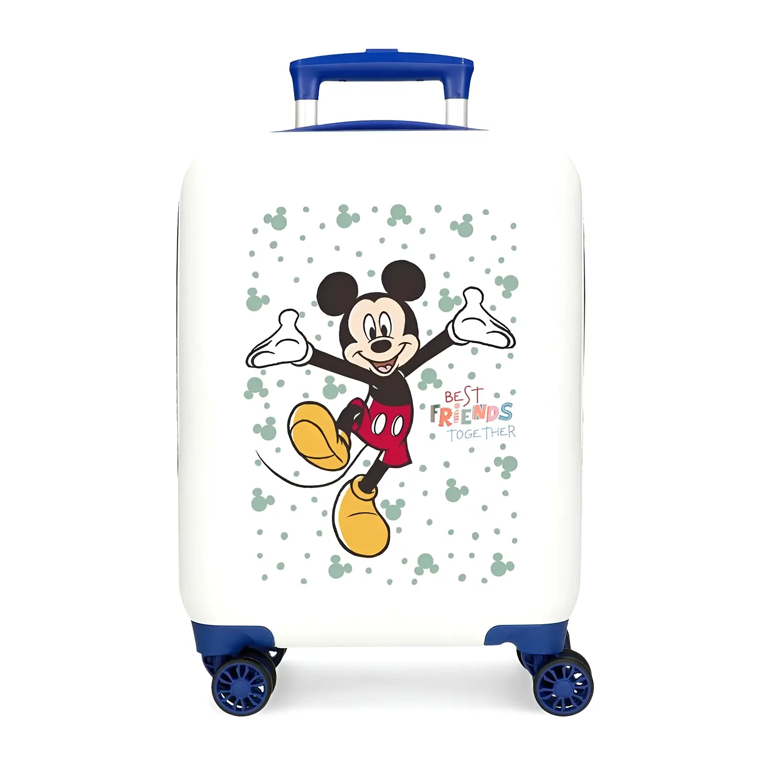Mickey Best Friends Trolley Abs 50 Cm 4 Ruote Bianco - valige e borse da viaggio