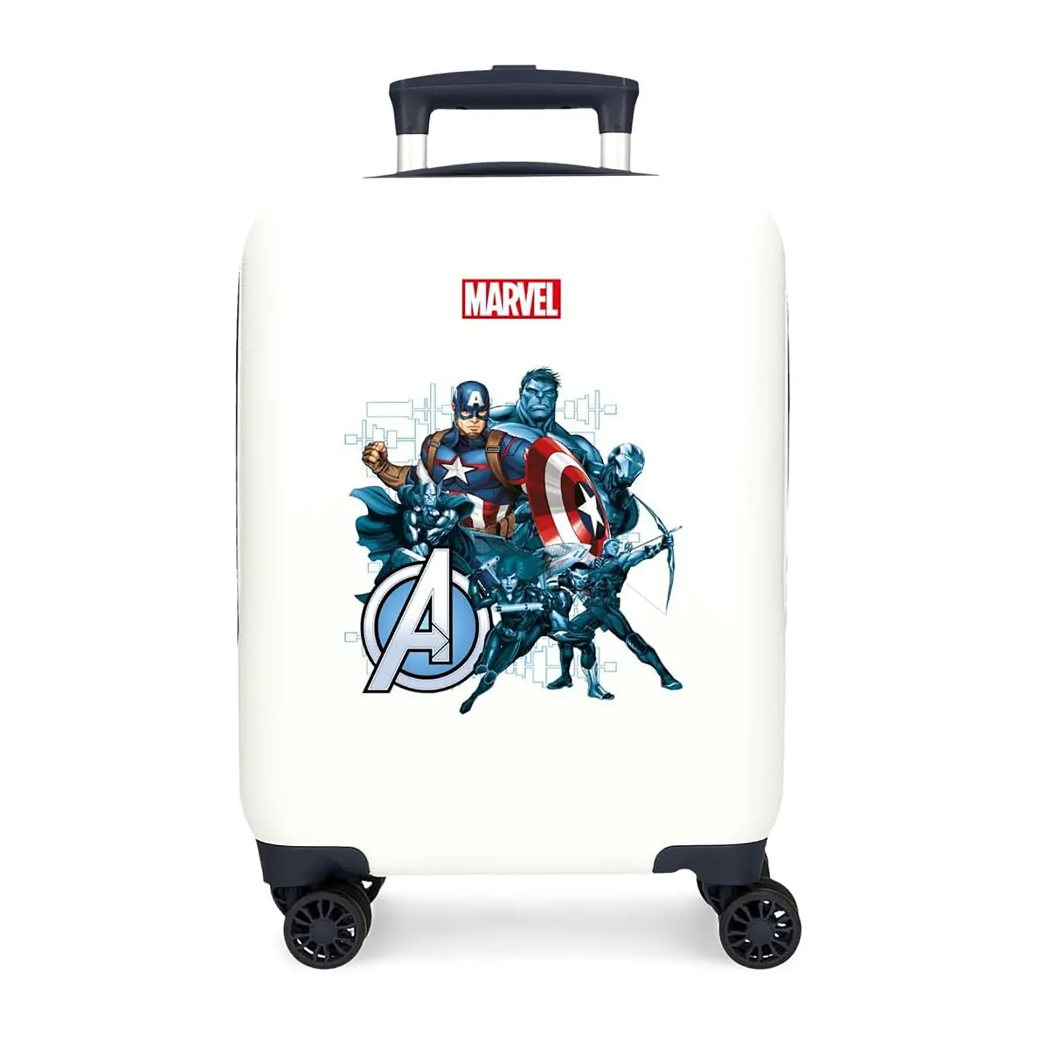 Avengers Legendary Trolley Abs 50 Cm 4 Ruote Bianco - valige e borse da viaggio