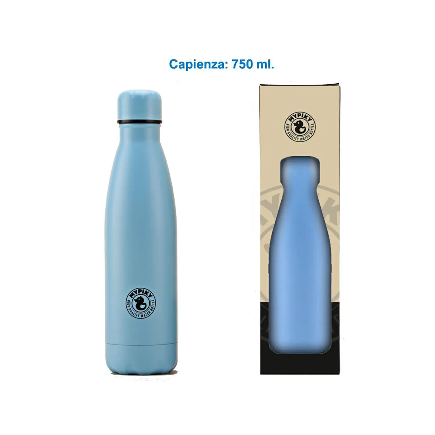 Borraccia Termica Celeste Mypiky 750 Ml - borracce