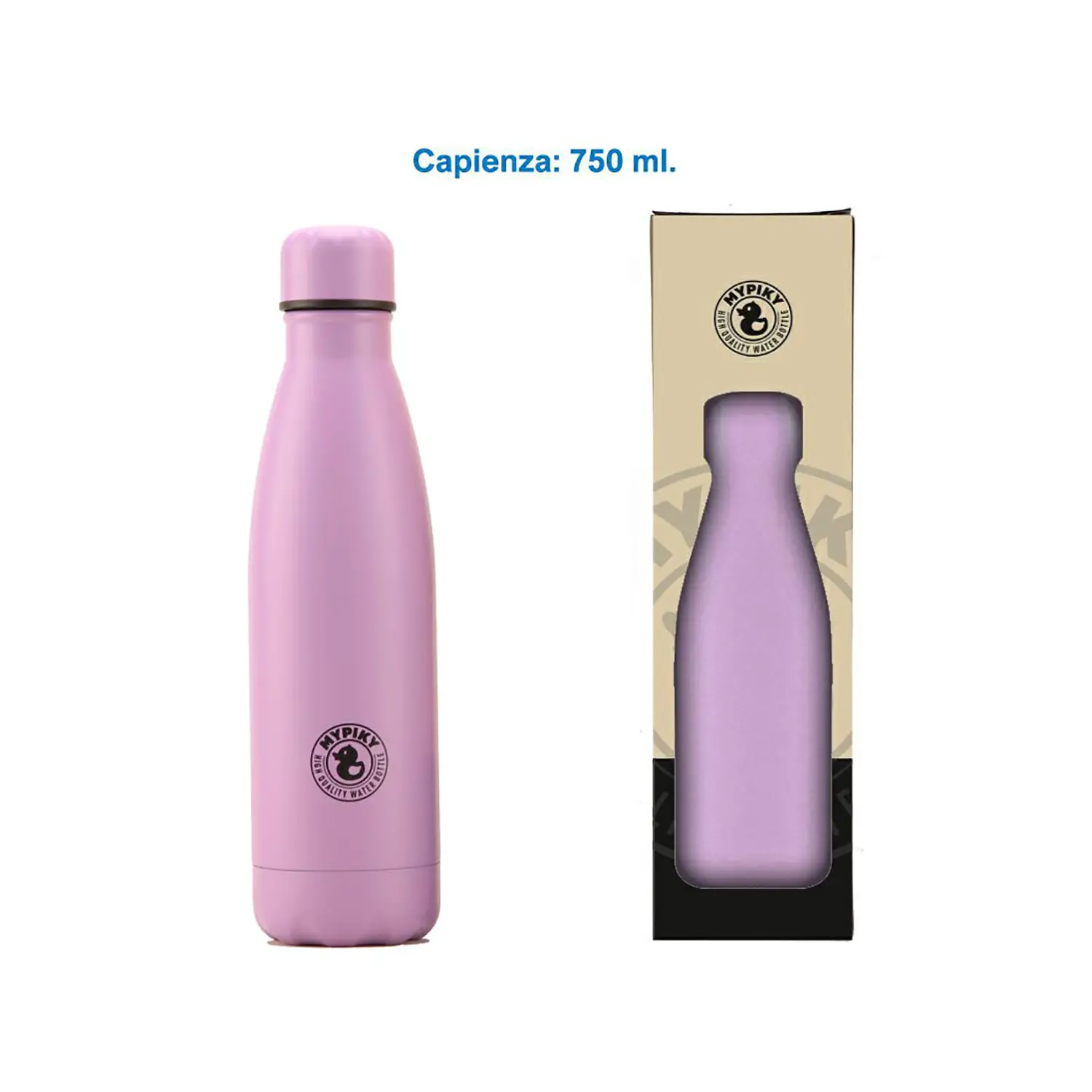 Borraccia Termica Lilla Mypiky 750 Ml - borracce