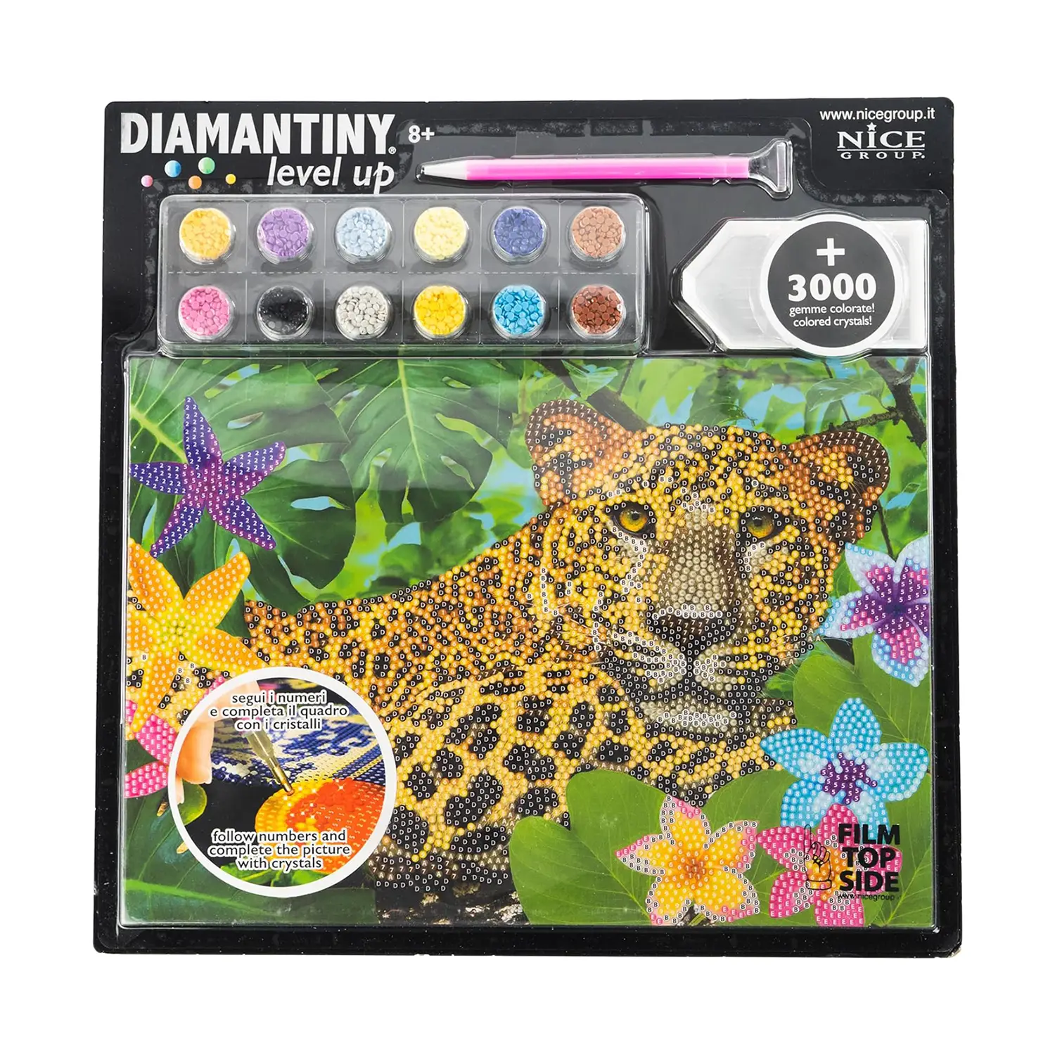 Diamantiny Level Up Leopardo - creatività