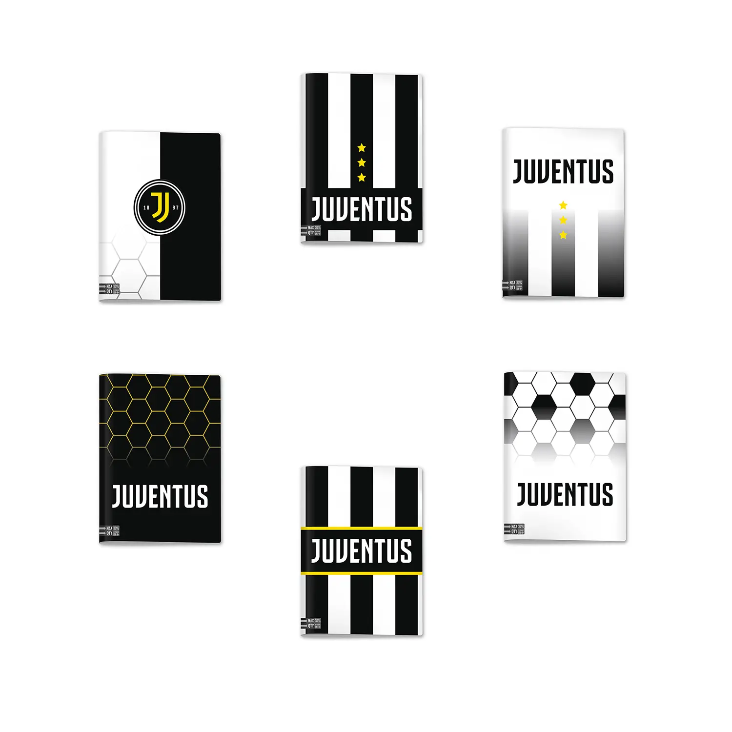 Juventus Quaderno A4 Maxi 96/100 Rigatura 5M - Cancelleria varia