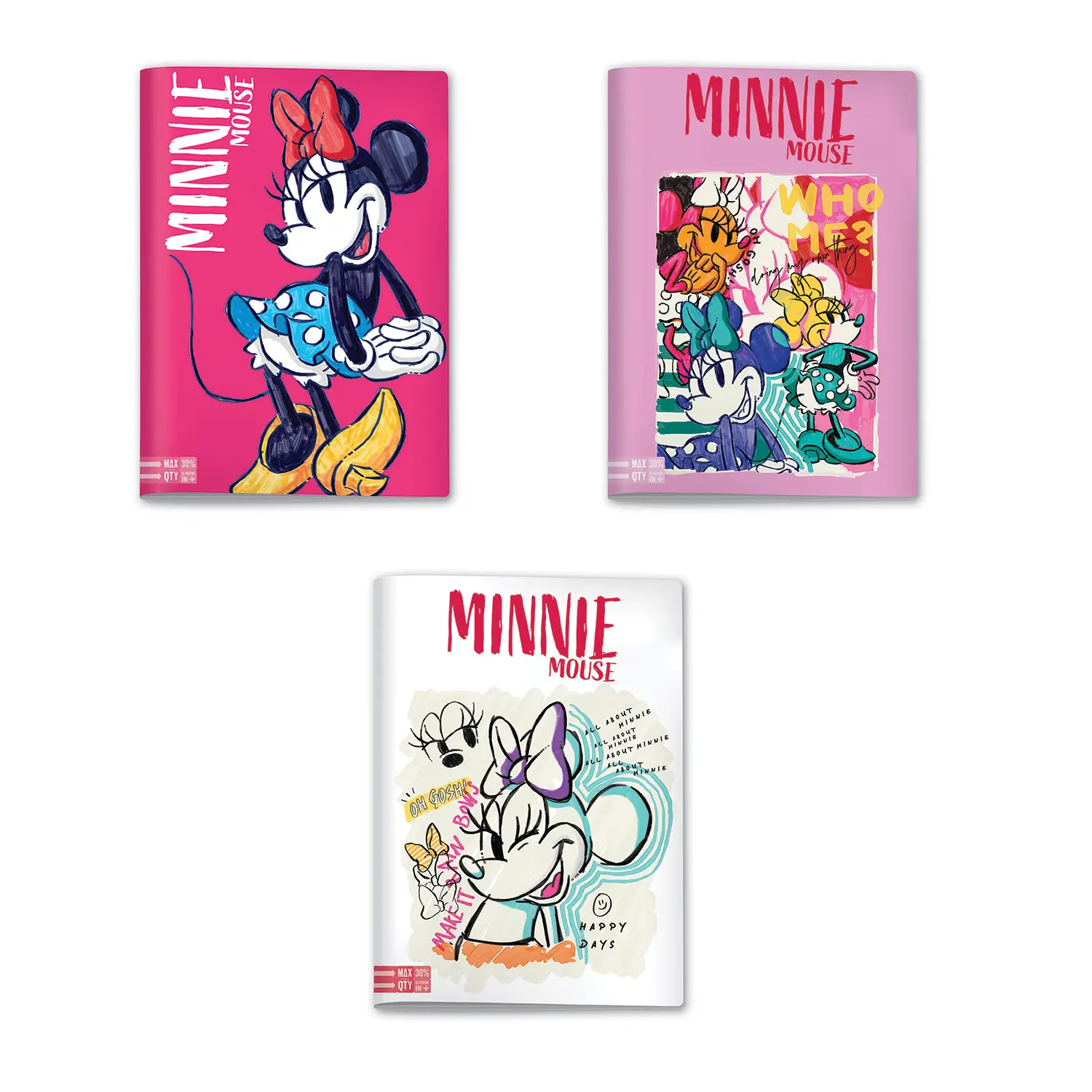 Minnie Quaderno A4 Maxi 96/100 Rigatura A - Cancelleria varia