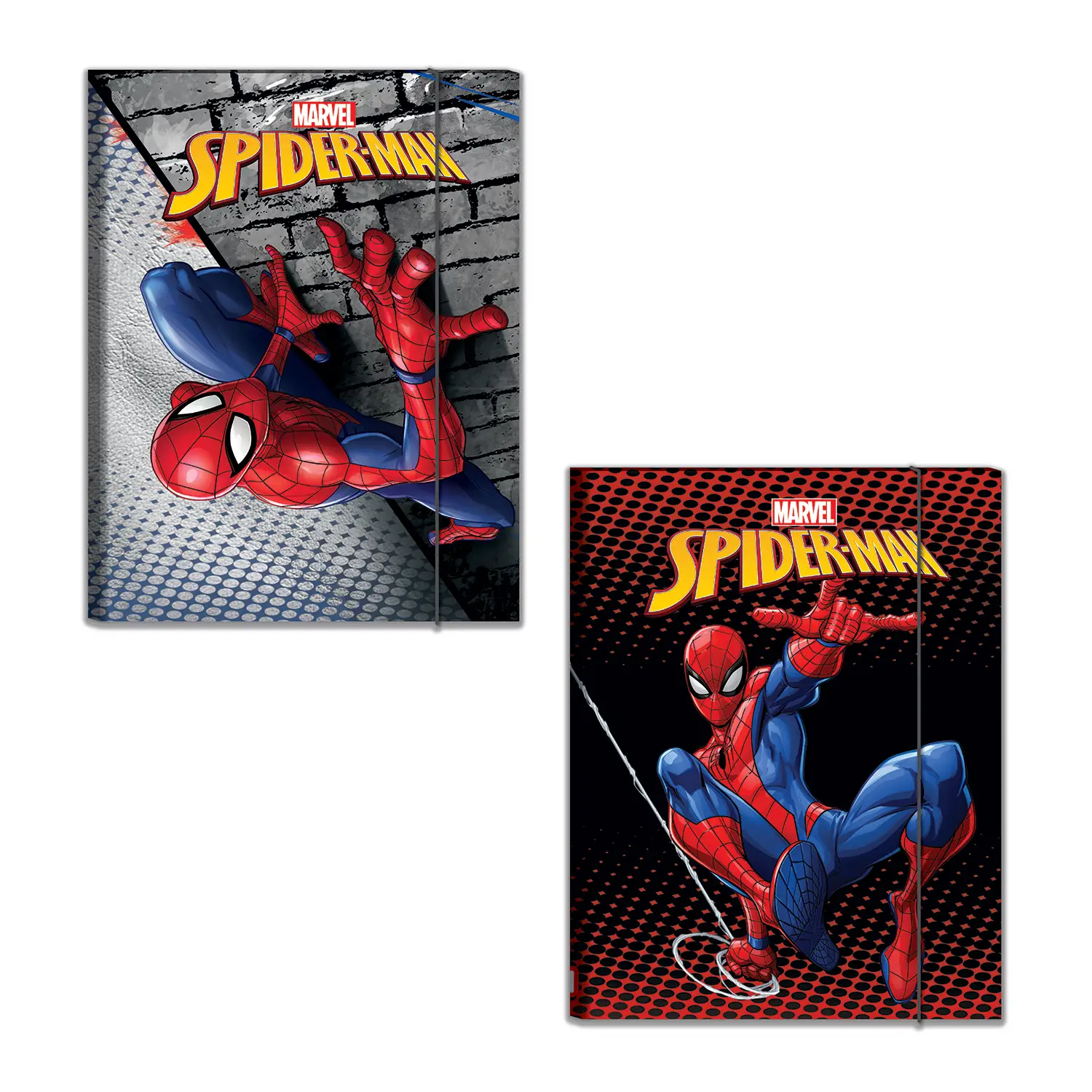 Spider-man Cartellina con Elastico Ds01 - Archiviazione