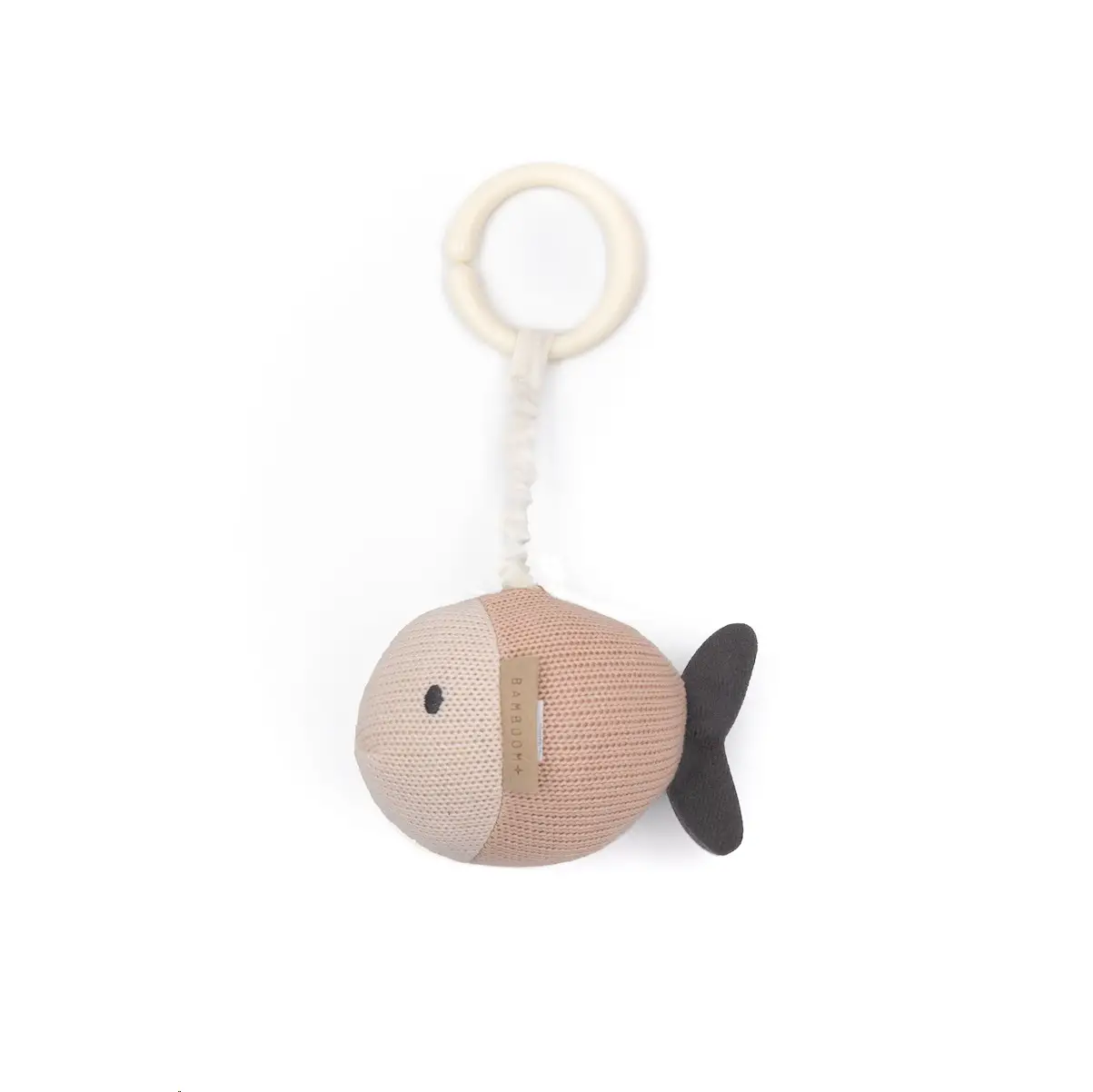 Giochino Pull & Shake A Maglia Fish Pink Bamboom - Primi giochi