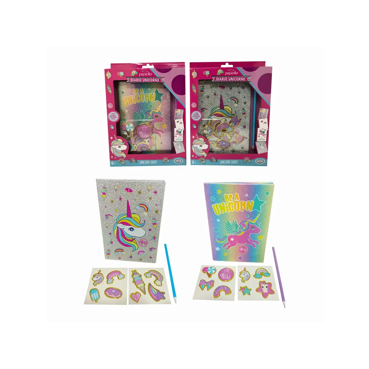 Peperilla Diario Segreto Baby Unicorn Style - gadget