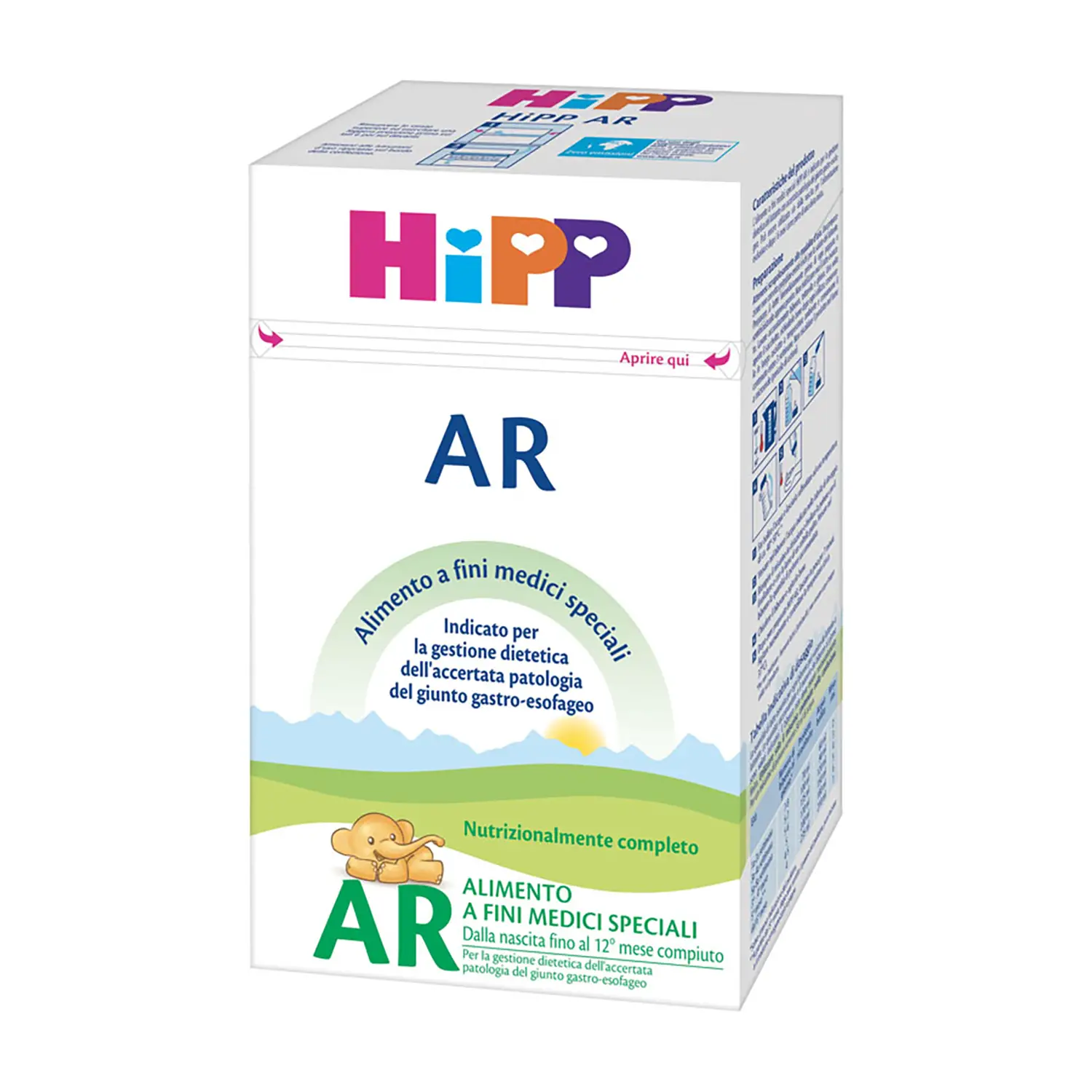Latte Anti-Reflusso Hipp 600 gr - latti artificiali