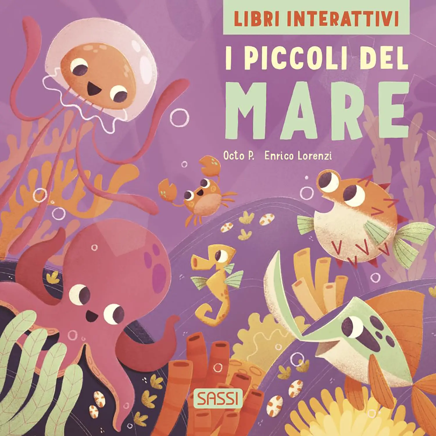 Libri Interattivi I Piccoli Del Mare Edizione A Colori - Prima biblioteca