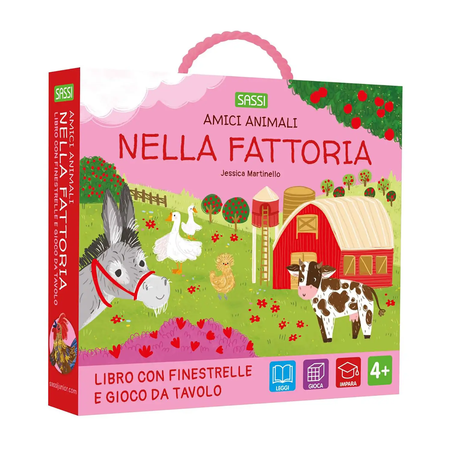 Amici Animali Nella Fattoria Gioco Da Tavolo - Prima biblioteca