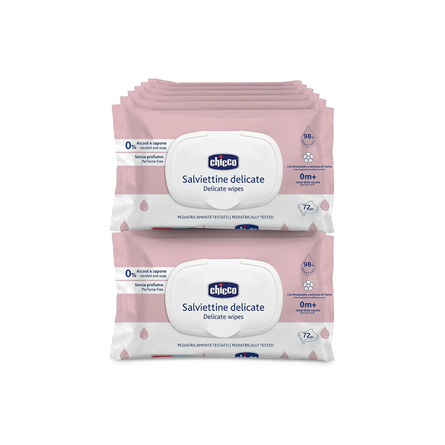 Salviette 72pz Delicate + Plaquette - igiene