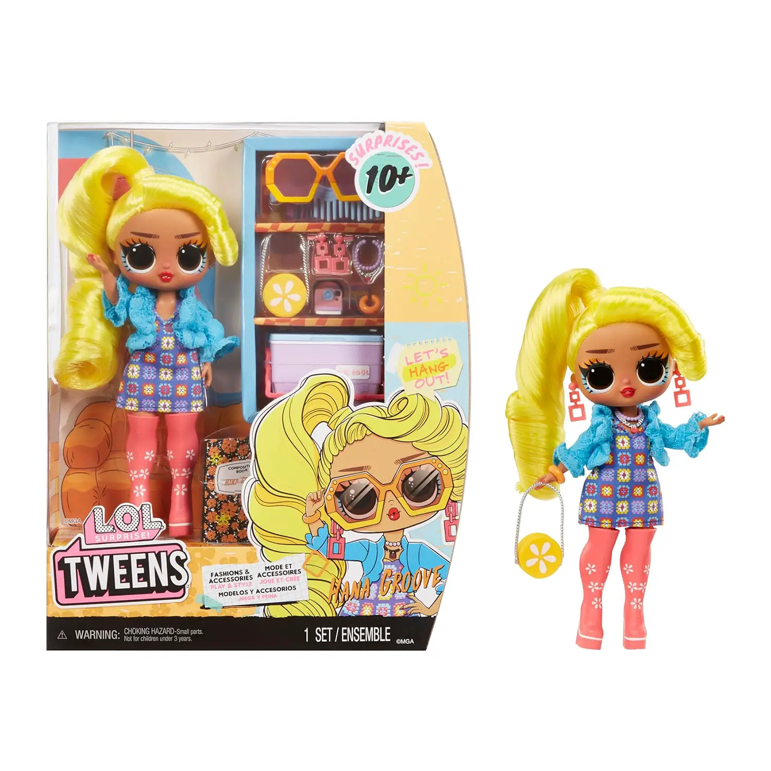L.o.l. Surprise Tweens Core Doll - Hana Groove - collezionabili bambina