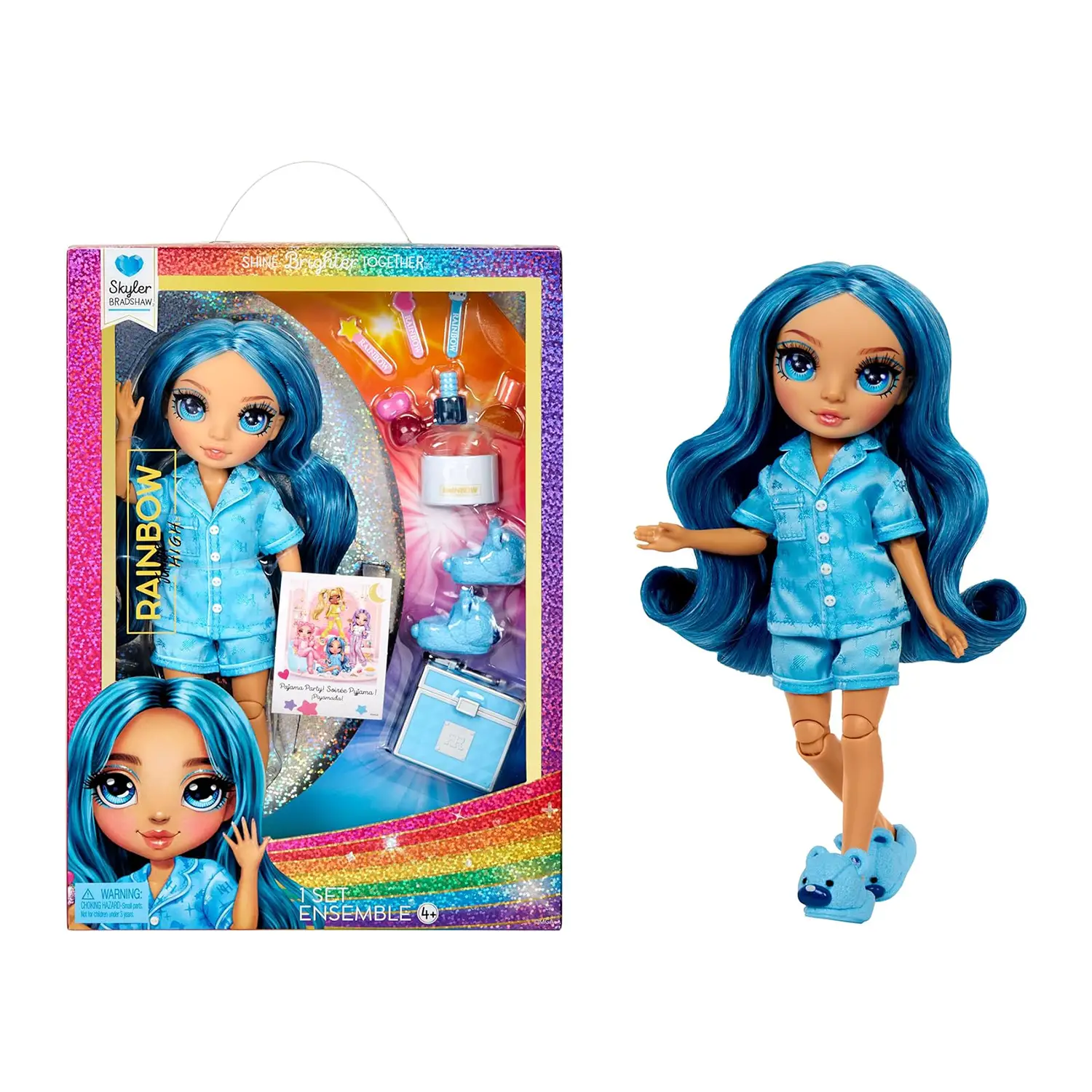 Junior High PJ Party Fashion Doll- Skyler (Blue) - collezionabili bambina