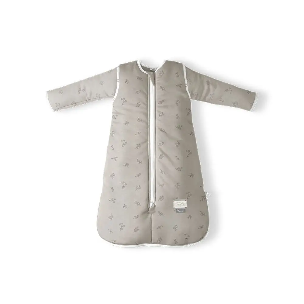 Sacco Nanna Invernale 6-18 mesi con Maniche Beige Floral - sacchi termici