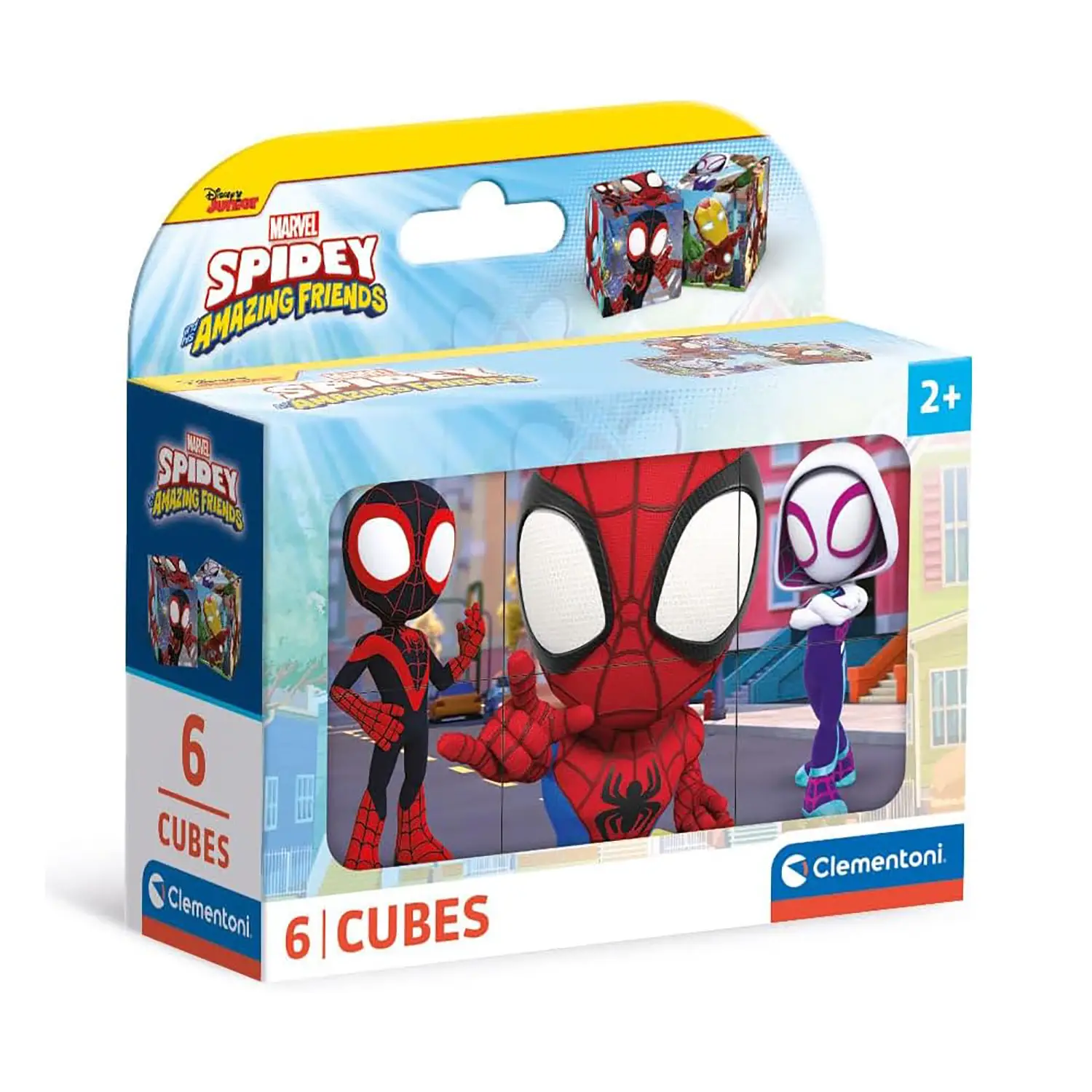 Cubi 6 - Spidey Ed I Suoi Fantastici Amici - Puzzle in cartone