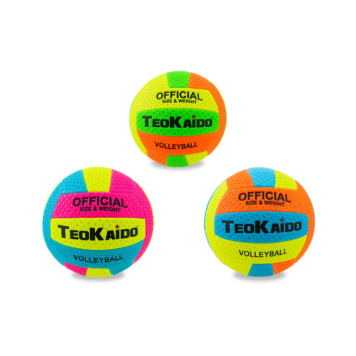Pallone Volley Teokaido Waterproof Taglia 2 Assortito - Palle e palloni