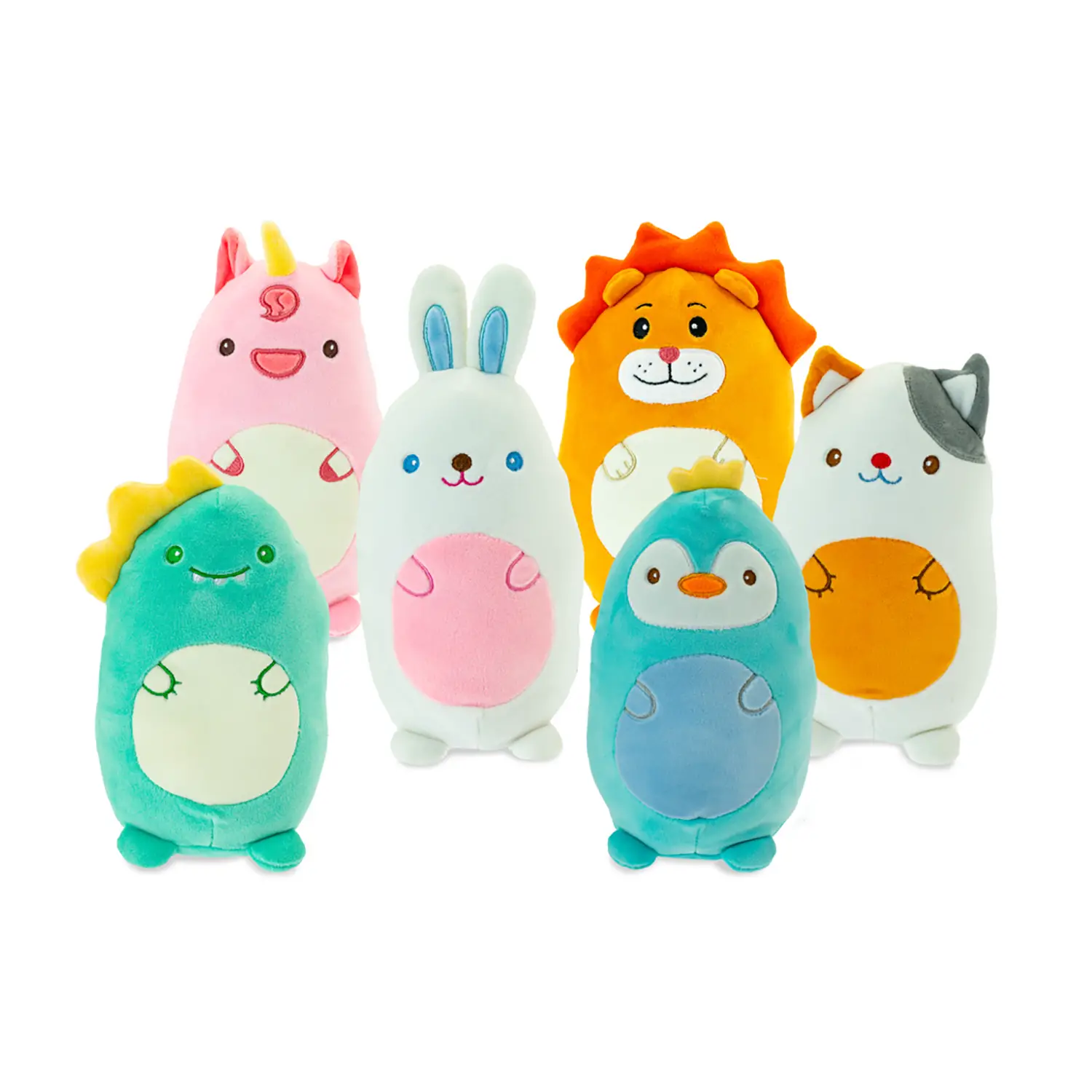 Nice & Good - Peluche Squishy 6 Mdl 30cm Assortito - peluches 0/36 mesi