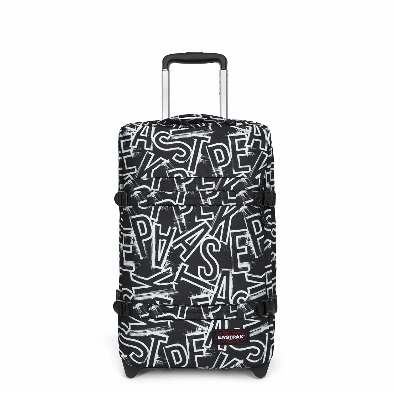 Eastpak Valigia Trolley 2 Ruote Transit'r S EP Letters Black - valige e borse da viaggio