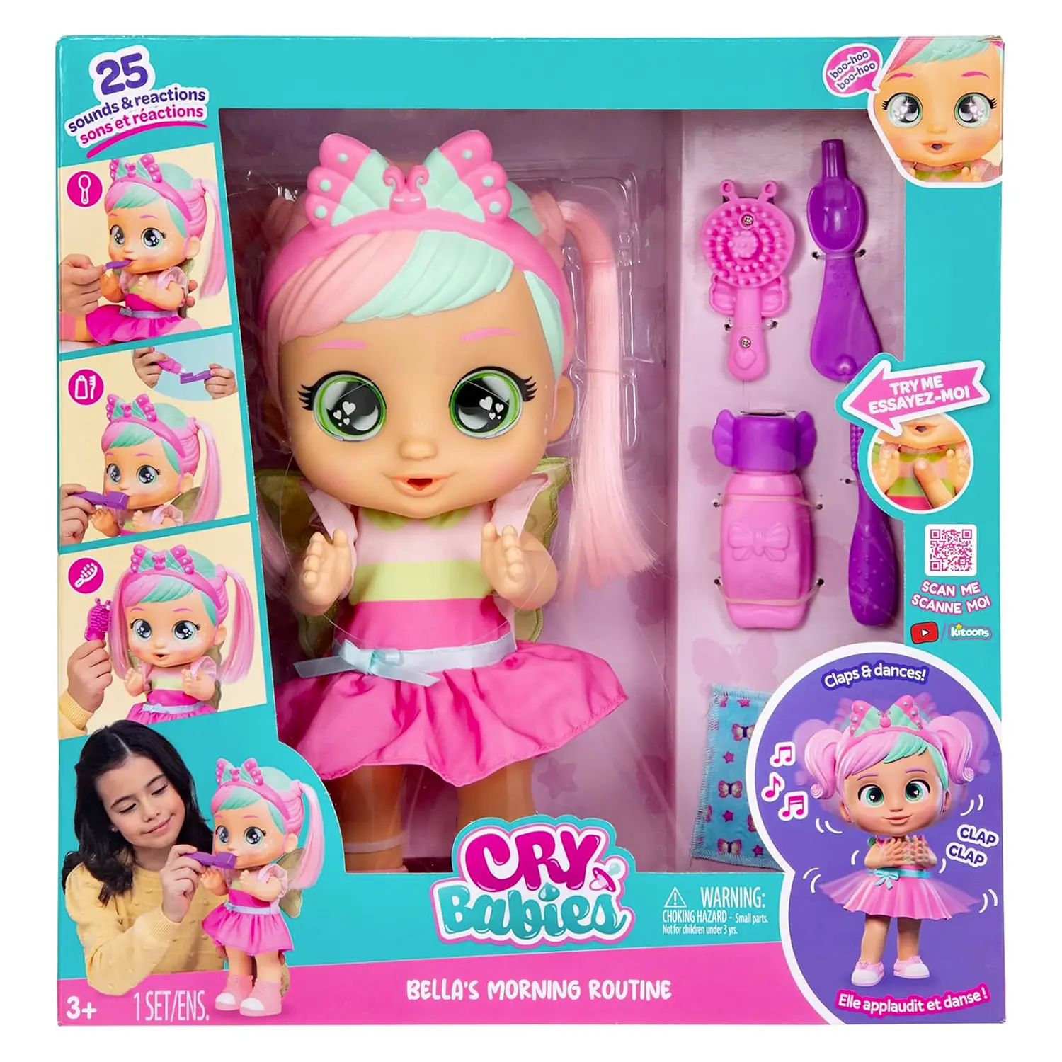 Cry Babies Bella's Morning Routine - Ora a un Prezzo Super Scontato! - collezionabili bambina