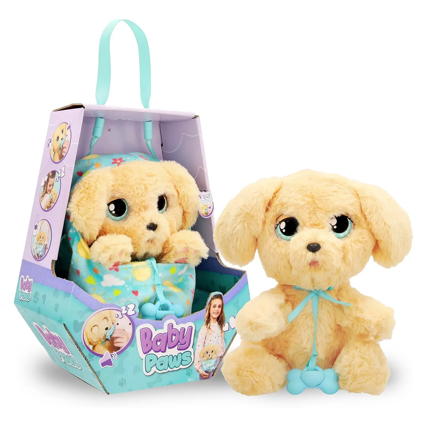 Baby Paws - Labrador Peluche Interattivo - peluches 0/36 mesi