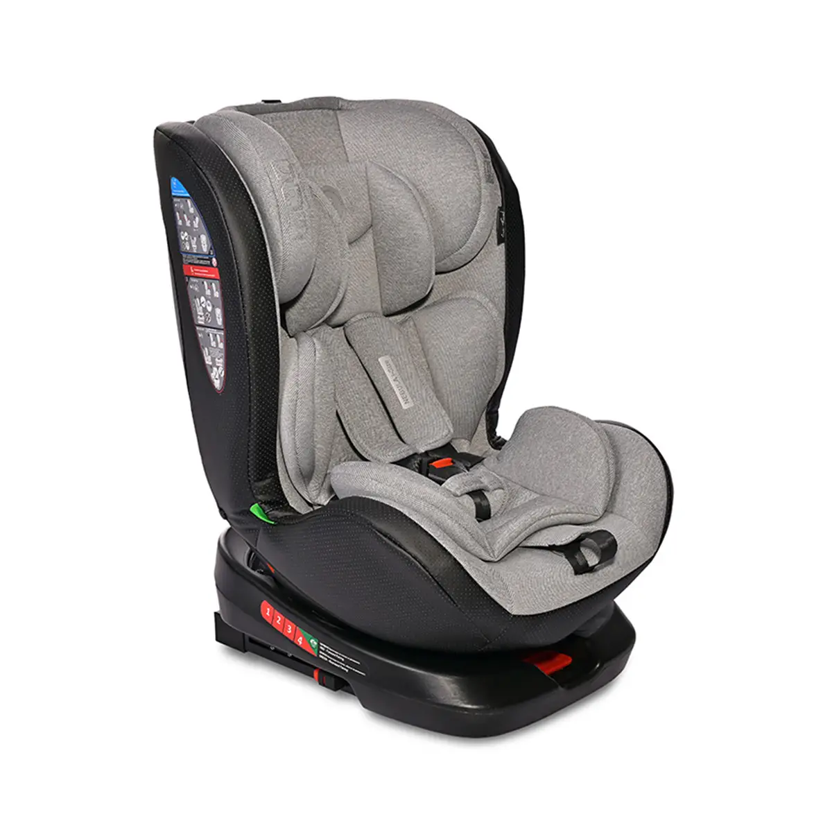 Seggiolino Auto Nebula i-size Grey 40-150cm - bambini 40-150 cm (0-12 anni)