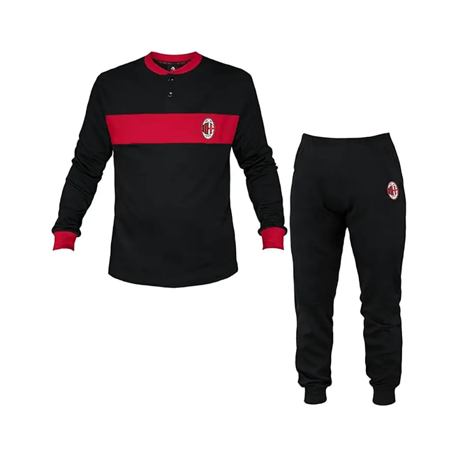 Pigiama Serafino Interlock Kids Milan 6/7 Anni -