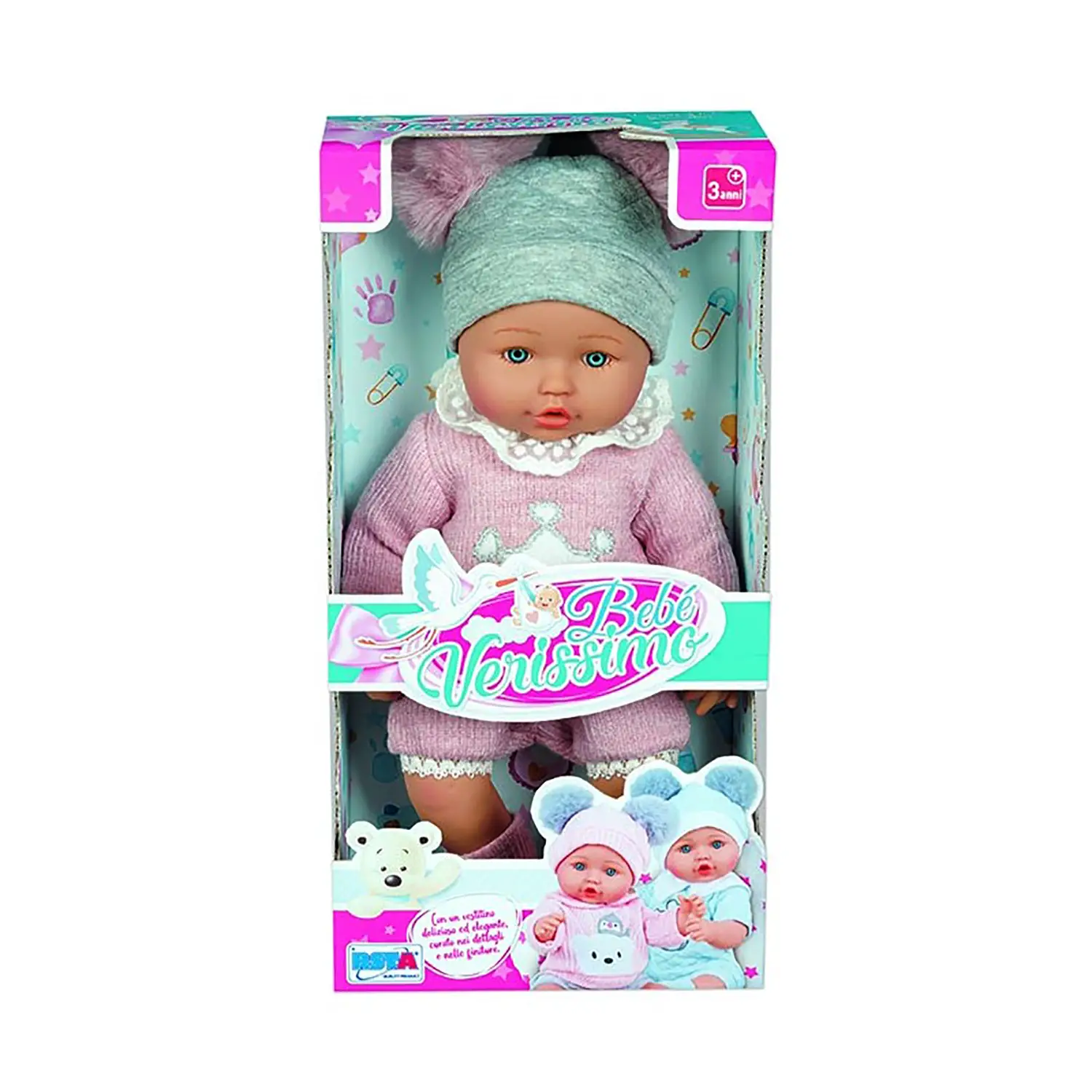 Bebe Verissimo Ponpon 30 Cm 4 Assortito - armi soldatini