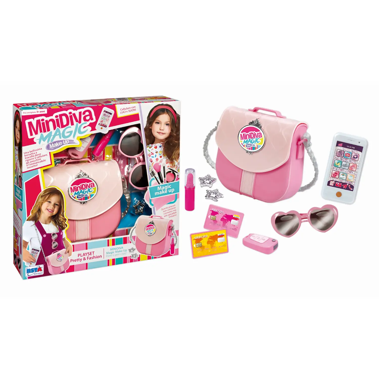 Set Minidiva Borsetta Con Accessori - bellezza e accessori