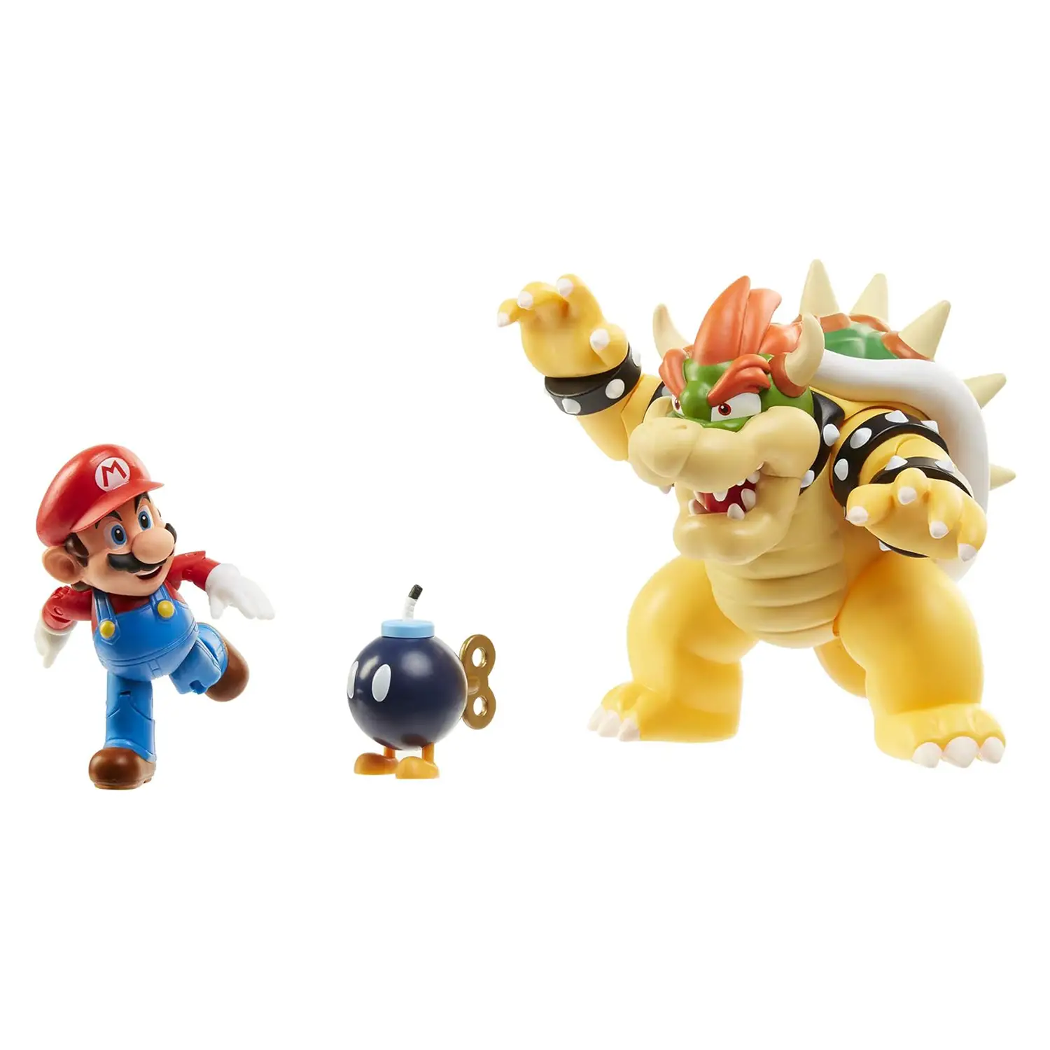 Nintendo Super Mario Vs Bowser Diorama Set (Serie 1) - action figures ed accessori