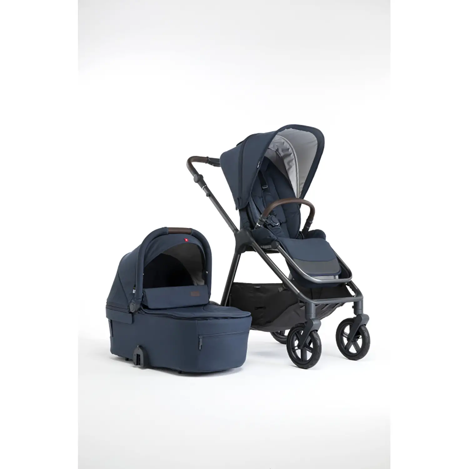 Duo M.5X Bluberry Passeggino E Navicella Mast - trio e modulari