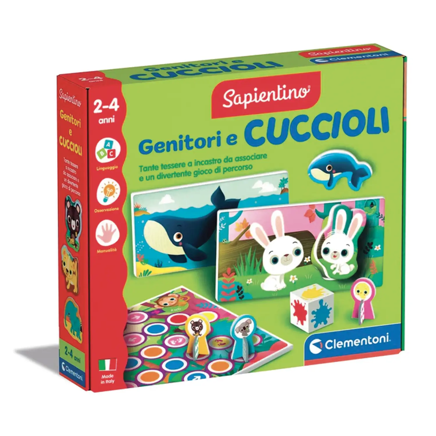 Sapientino Genitori E Cuccioli - sapientino